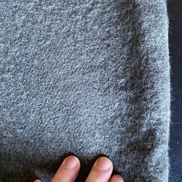 Upcycled Wool BAABAAZUZU Jacket Teal/Brown/Black Colour Pallet Size Medium - Picture 12 of 12